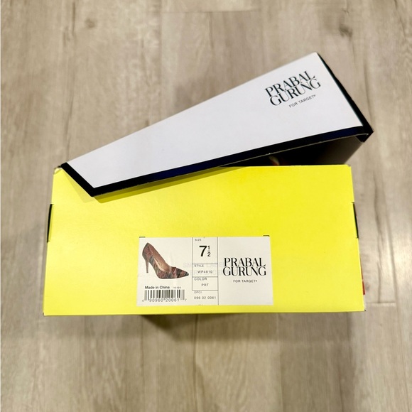 Prabal Gurung Women’s Multi Colored Print Size 7.5 (Limited Edition) - Picture 11 of 15